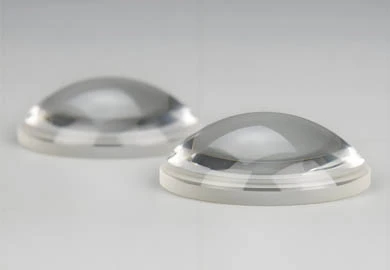 Application of Double-Sided Aspherical Lens
