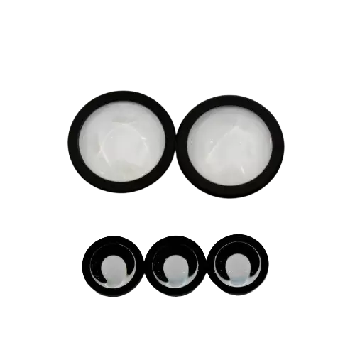 Geformte asph&auml;rische Glaslinse